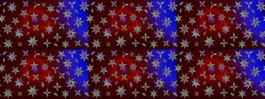 Kızılderili desenli desenli desenli şal deseni. Raster Henna dövme stili. Tekstil, tebrik kartı, boyama kitabı, telefon kılıfı baskısı için kullanılabilir. Etnik Mandala süsü.