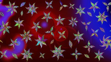 Güzel kumaş deseni. Çizim raster deseni. Çiçek arka planı.