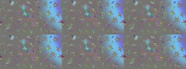 Of doodle elements. Hand drawn Raster illustration. Sketch flower pattern can be used for wallpaper, website background, wrapping paper, invitation, flyer, banner or website.