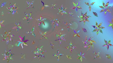 Dekorasyon ve tasarım için güzel bir desen. Çiçeğin suluboya çizimlerinin mükemmel deseni. Eski model. Moda baskısı. Suluboya çizim kalıbı. Raster illüstrasyonu.