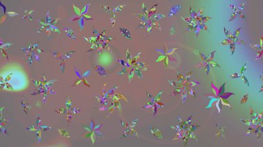 Raster illüstrasyonu. Egzotik çiçekler, gri renkte botanik parlak klasik doğa. Klasik tropikal doğal elementlerin suluboya seti.