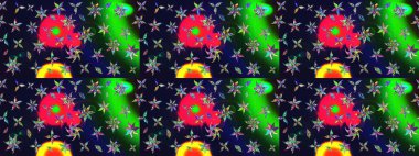 Tekstil ve kapak tasarımı için mükemmel. Doodle tarzı. Gri renkli çiçekler. Renkli gri çizim kalıbı. Elle çizilmiş sonbahar çiçeği deseni..