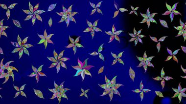 Çiçek deseni duvar kağıdı, desen dolguları ve web sayfası arka planı için kullanılabilir. Şekil verilmiş çiçeklerle eskiz deseni. Süslü zentangle çizim dokusu, soyut çiçeklerle süslenmiş..