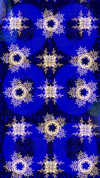 Raster Noel soyut renkli arka plan ve tatlı kar tanesi. Kar taneli, mavi ve siyah bir renk. Raster illüstrasyonu.