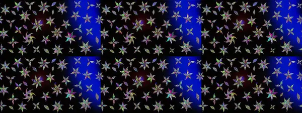 Raster. Raster illüstrasyonu. Kumaş, tekstil, duvar kağıdı baskısı için. Eskiz geçmişi. Eski usul. Tomurcukları çiçekli sevimli çiçek deseni..