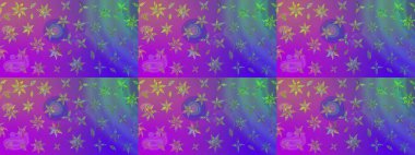 Etnik Mandala süsü. Kızılderili desenli desenli desenli şal deseni. Raster Henna dövme stili. Tekstil, tebrik kartı, boyama kitabı, telefon kılıfı baskısı için kullanılabilir.