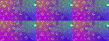 Hoş bir çiçek geçmişi var. Küçük bir çiçekte eskiz deseni. Raster illüstrasyonu. Güzel kumaş deseni.