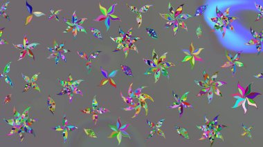 Gri yapraklı yabani çiçekler. Raster illüstrasyonu. Eskiz arkaplan modeli. Suluboya, elle çizilmiş.