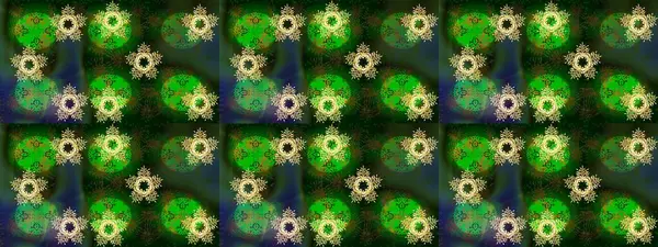 Karla süslenmiş Noel kar taneleri. Noel şenliği geçmişi. Raster illüstrasyonu.