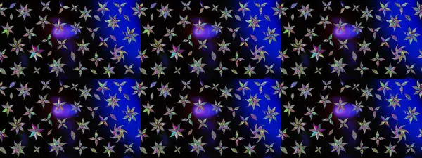 Siyah renkli çiçek desenli eskiz. Suluboya tarzında siyah renkte çiçekler.