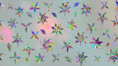 Gri renkli çiçekler. Çiçekli eskiz deseni. El çizimi. Suluboya çizimi.