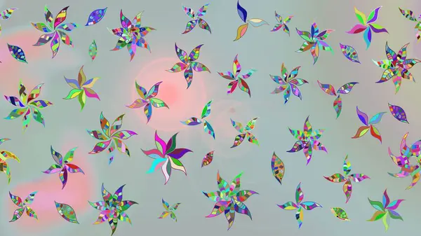 Çiçekli tebrik kartı. Çiçek arkaplan. Suluboya çiçek buketi. Doğum günü kartı ya da düğün davetiyesi. Raster illüstrasyonu. Gri renklerde.