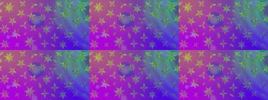 Raster stili kumaş deseni. Çiçekler suluboya çizim deseni.