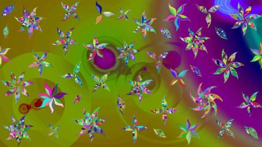 Güzel kumaş deseni. Güzel suluboya yaz çiçekleri deseni..