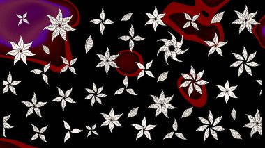 Zarif, parlak ve eskiz siyah çiçek desenli tasarım. Sabıka baskıları, bebek kıyafetleri, duvar kâğıtları, paket kutuları vb..