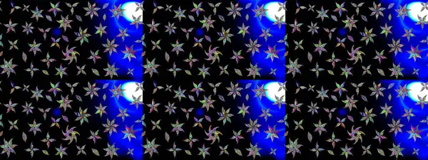 Modaya uygun kumaş deseni. Küçük çiçekteki sevimli çiçek deseni. Tony 'nin kumaş kalıbını çiz. Raster illüstrasyonu.