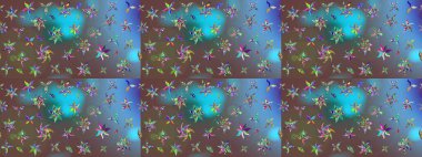 Çiçeğin suluboya çizimlerinin mükemmel deseni. Dekorasyon ve tasarım için güzel bir desen. Moda baskısı. Eski model. Suluboya çizim kalıbı. Raster illüstrasyonu.