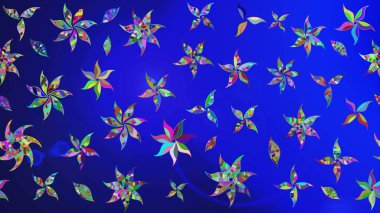 Çiçek arkaplanlı soyut zarafet eskiz deseni. Raster Güzel kumaş deseni.