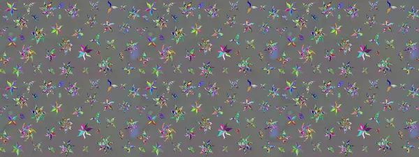 Düz Çiçek Elementleri Tasarımı. Çiçekli eskiz çizimi. Gri renkli çiçekler. Renkli Yaz Teması çizim şablonu.