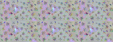 Güzel kumaş deseni. Güzel eskiz şekli. Düz Çiçek Elementleri Tasarımı. Raster çiçekli arka plan. Renkli Yaz Temalı eskiz kalıbı. Yazdır.