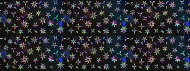 Güzel kumaş deseni. Güzel suluboya yaz çiçekleri deseni..