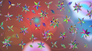 Güzel suluboya çiçekler, ilham verici çiçek desenli eskiz arkaplanı. Raster..