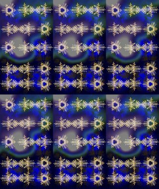 Raster resim. Doodle kroki satırlarındaki kar taneleri simgesi. Kışın kar Aralık sezon.