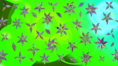 Raster illüstrasyonu. Tekstil veya kitap kapakları, imalat, duvar kağıtları, baskı, hediye paketi ve yapıştırma kitabı için çiçek eskizi geçmişi. Küçük ölçekli çiçeklerdeki basit sevimli desen.