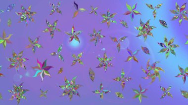 Tekstil tasarımı için menekşe renkli geleneksel halk çiçekleri buketi. Üzerinde gelincikler ve vadi zambakları olan renkli çiçek desenli nakış..