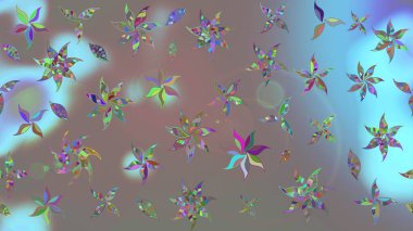 Kartlar, davetiyeler, tarih kartları ve daha fazlası için kullanılabilir. Raster şirin suluboya çiçek desenleri çiziyor. Büyük bir suluboya çiçek seti..