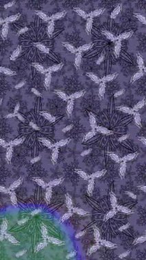 Renkli unsurlarla hareketli arka plan görüntüleri. Çiçekler. Eski model. Bayrak tarzı. Video kaydı. Şablon. Döngü. Kusursuz..