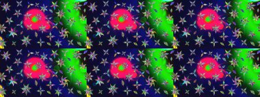 Dekorasyon ve tasarım için güzel bir desen. Moda baskısı. Eski model. Raster illüstrasyonu. Suluboya çizim kalıbı. Çiçeğin suluboya çizimlerinin zarif deseni.