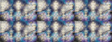 Noel doodle desen kar taneleri, raster arka plan ile. Raster illüstrasyon.