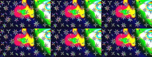 Tropik çiçekler. Gömlek, arka plan modelini çiz. Gri renkli çiçekler.