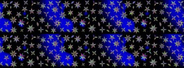 Yumuşak, yaz çiçekli arka plan. Siyah renkli çiçekler. Raster çiçek desenli ve çiçekli..