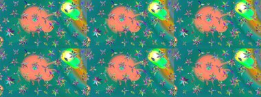 Eskiz arkaplan modeli. Suluboya, elle çizilmiş. Raster - stok. Vadinin mavi renkli çiçekleri.