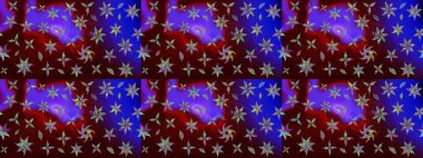 Çiçeksel elementlerle süslenmiş zarif raster dokusu. Küçük çiçekte hoş bir çiçek deseni var. Parlak çiçekli kahverengi renkler üzerine soyut çizim deseni.