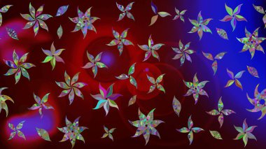 Doğum günü kartı ya da düğün davetiyesi. Çiçek arkaplan. Suluboya çiçek buketi. Çiçekli tebrik kartı. Raster illüstrasyonu. Kahverengi renklerde.