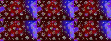 Nazikçe, güzel çiçek arkaplanı. Kahverengi renkli çiçekler. Raster çiçek desenli ve çiçekli..