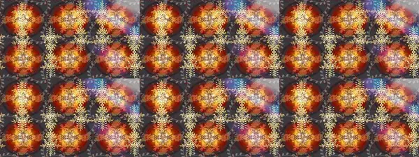 Kış kar tanesi. Kar Tanesi Simgesi. Kar Tanesi Raster illüstrasyonu. Kahverengi, gri ve turuncu renklerde izole edilmiş..