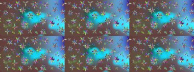 Eskiz arkaplan modeli. Suluboya, elle çizilmiş. Vadinin çiçekleri kahverengi renklerde. Raster - stok.