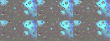 Tekstil veya kitap kapakları, imalat, duvar kağıtları, baskı, hediye paketi ve yapıştırma kitabı için çiçek eskizi geçmişi. Raster illüstrasyonu. Küçük ölçekli çiçeklerdeki basit sevimli desen.