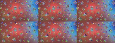 Süslü zentangle çizim dokusu, soyut çiçeklerle süslenmiş. Çiçek deseni duvar kağıdı, desen dolguları ve web sayfası arka planı için kullanılabilir. Şekillendirilmiş çiçekli çizim deseni.