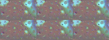 Renkli Bahar Teması eskiz kalıbı. Çocuk stili. Çiçekli eskiz arkaplanı. Düz Çiçek Elementleri Tasarımı.