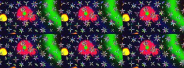 Nazik, narin çiçek arkaplanı. Çiçekli karalama şeklinde Raster çiçek deseni. Gri renkli çiçekler.