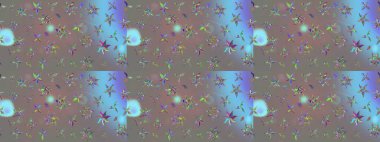 Şatafatlı bahar bahçesi dokusu. Gri renkli çiçek çizimi. Gri renkli çiçekler. Çiçek deseni. Raster illüstrasyonu.