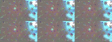 Kızılderili desenli desenli desenli şal deseni. Tekstil, tebrik kartı, boyama kitabı, telefon kılıfı baskısı için kullanılabilir. Raster Henna dövme stili. Etnik Mandala süsü.