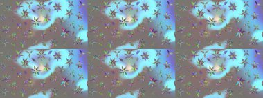 Bright floral collage blossom flowers gray. Amazing collage paradise style for floral design. Blossom lilies sketch background.