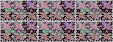 Raster. Güzel suluboya çiçekler, parlak renkler inspineutral çiçek desenli dikişsiz arka plan..