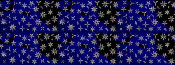 Çiçek deseni. Flower eskiz arka planı. Raster illüstrasyonu. Şatafatlı bahar bahçesi dokusu.